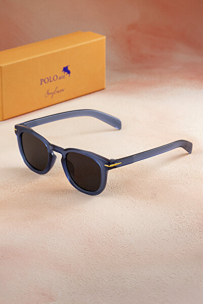 Polo Air Uv400 Protected Men's Sunglasses Navy Blue Color Plg-2092C2