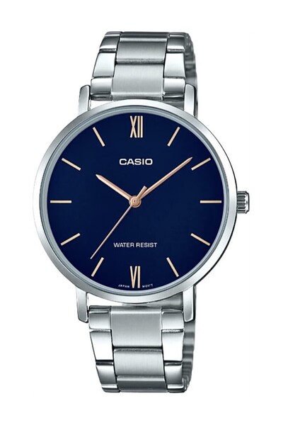 Casio Silver Navy Color Women's Wristwatch