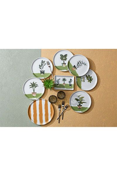 Porland Utkan 18 Piece Catering and Breakfast Set