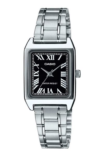 Casio Silver Black Color Women's Wristwatch
