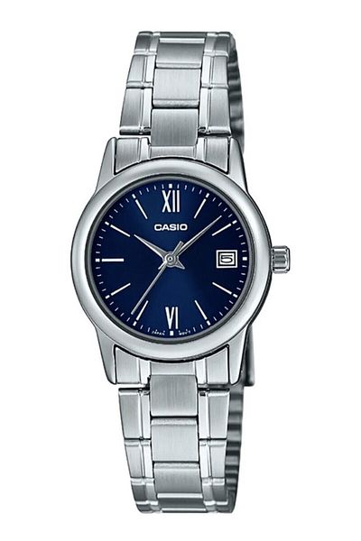 Casio Silver Navy Color Women's Wristwatch