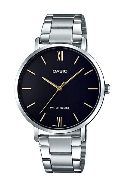 Casio Silver Black Color Women's Wristwatch