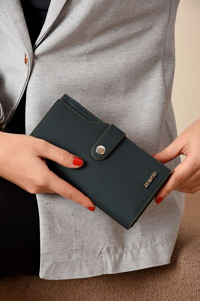 Just Polo Women's Green Wallet - First Class, Jpm09 Model