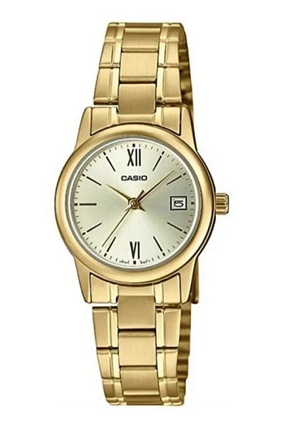 Casio Gold Color Women's Wristwatch