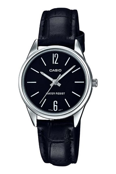 Casio Silver Black Color Women's Wristwatch