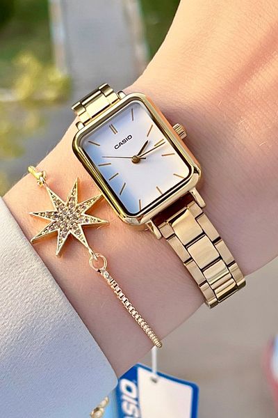 Casio Gold Color Women's Wristwatch