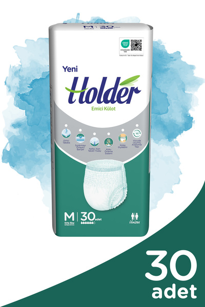 Holder Külotlu Hasta Bezi Medium ( Orta Boy ) 30 Adet