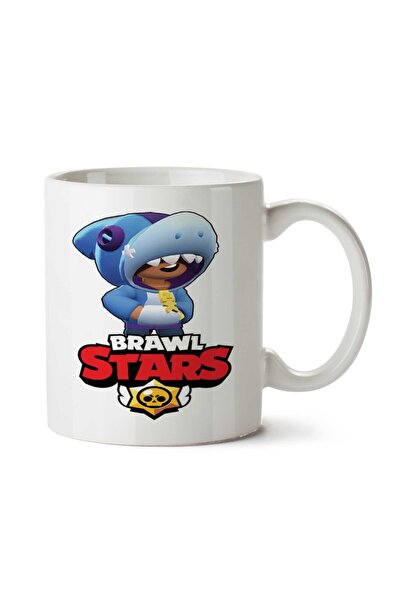 ART HEDİYE Brawl Stars Leon Logo Two Sides Printed Mug