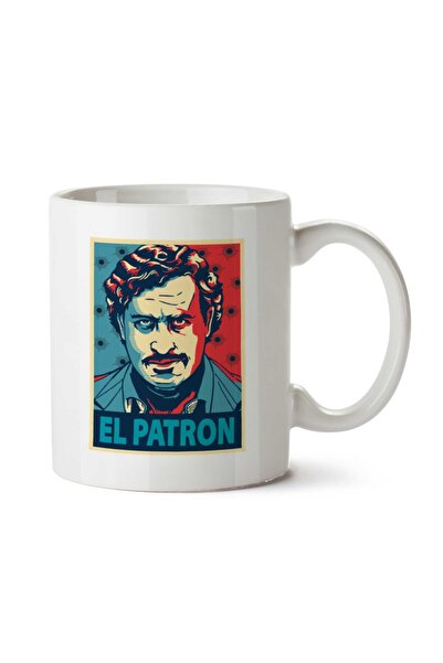 ART HEDİYE كوب إسكوبار إل بوس مطبوع على الجانبين