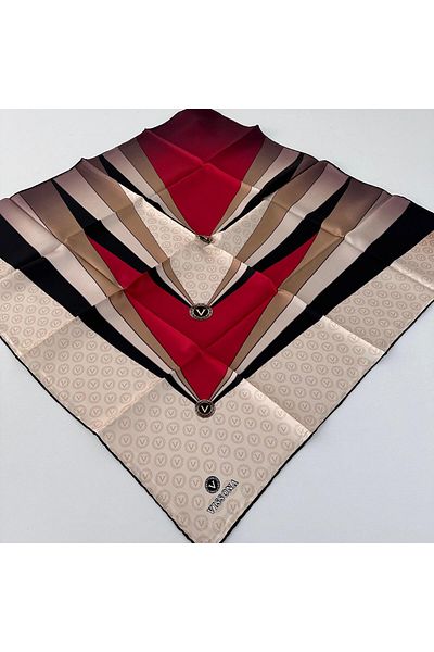 Vissona IPK3107 Μοντέλο Twill Μεταξωτό Κασκόλ