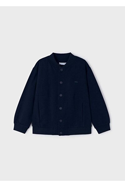 MAYORAL Хлопчачий светр з коміром-стійкою та кнопками