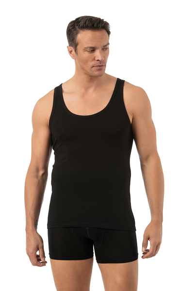 ÖZKAN underwear Özkan 10852 Men's Premium Fabric Cotton Modal Flexible Comfortable Thick Strap Undershirt