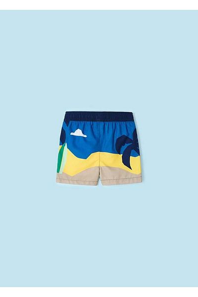 MAYORAL Boys' Palm Tree Patterned Swimsuit