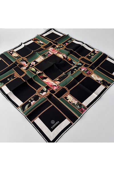 Vissona IPK5405 Μοντέλο Twill Μεταξωτό Κασκόλ