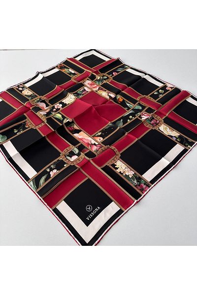 Vissona IPK5402 Μοντέλο Twill Μεταξωτό Φουλάρι