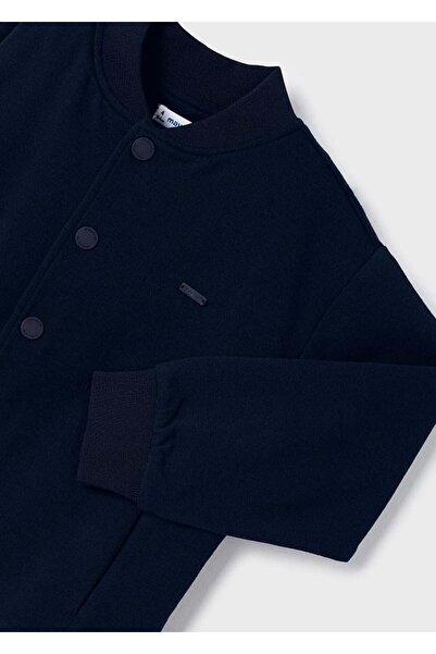 MAYORAL Хлопчачий светр з коміром-стійкою та кнопками