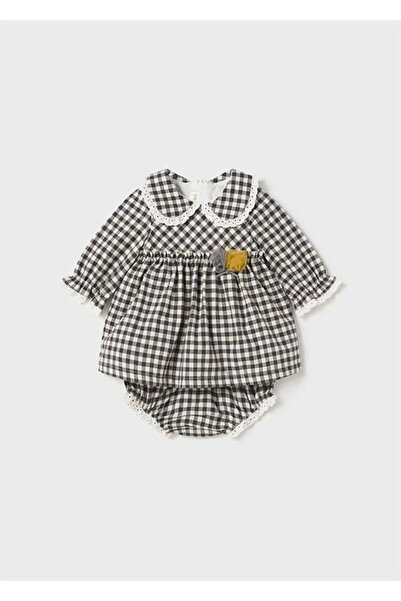 MAYORAL Yenidoğan Kız Pötikare Elbise