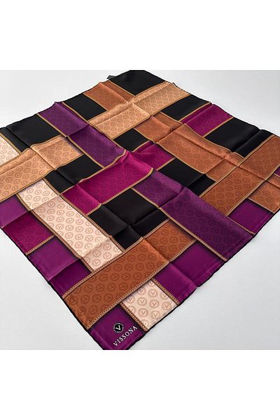 Vissona IPK4310 Μοντέλο Twill Μεταξωτό Κασκόλ