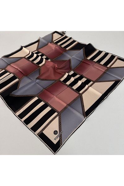 Vissona Μεταξωτό κασκόλ Twill Ipk1403