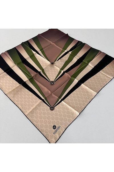 Vissona Μεταξωτό κασκόλ Twill IPK3103