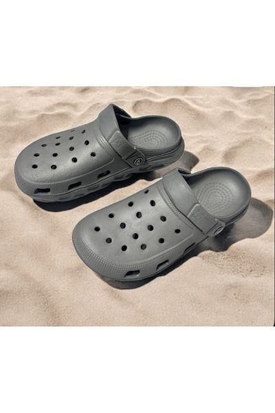 GEZER Gray Model Comfortable and Light Water Resistant Eva Sandals Slippers