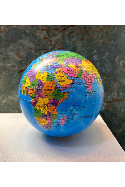 pialbatro Led Işıklı Dönen Sihirli Dünya Küre Dünya Haritası
