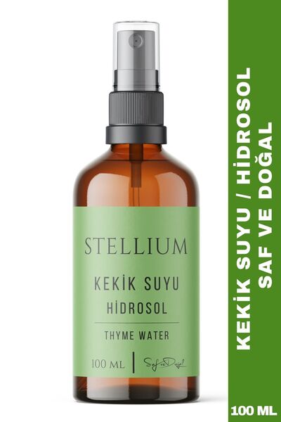 STELLIUM Kekik Suyu Hidrosol (%100 Doğal,yağı Alınmamış) Tonik 100 Ml