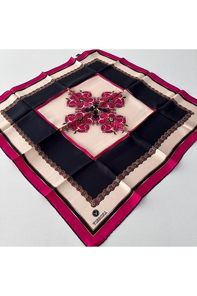 Vissona IPK4509 Μοντέλο Twill Μεταξωτό Κασκόλ