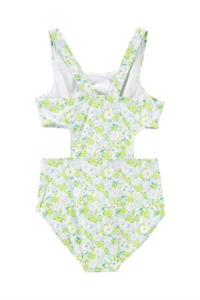 Carter's Carters Kız Çocuk Güneş Koruyuculu Çiçek Desenli Mayokini