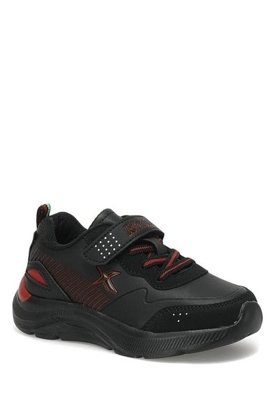 Kinetix Roars 3Pr 26-30 Black Red Kids Sneakers