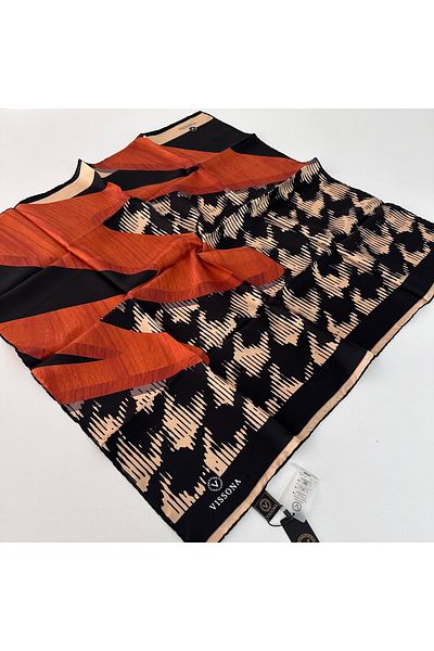 Vissona IPK3508 Μοντέλο Twill Μεταξωτό Κασκόλ