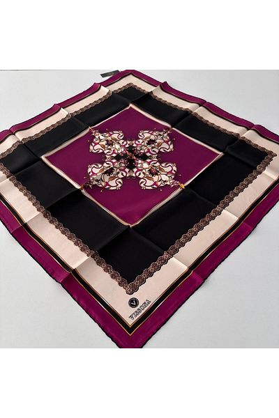 Vissona IPK4503 Μεταξωτό κασκόλ Twill