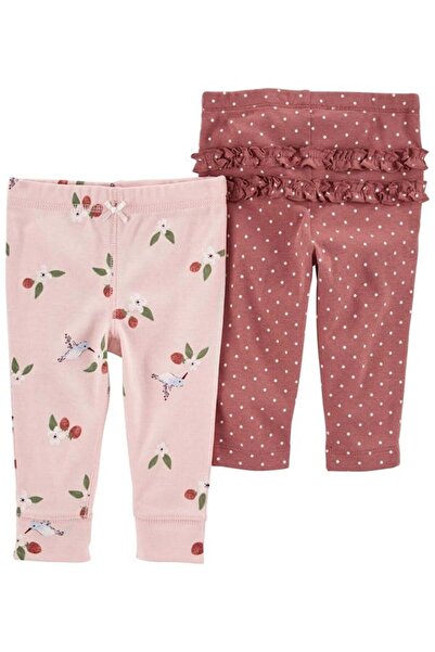 Carter's Carters Kız Bebek 2'li Pantolon Set