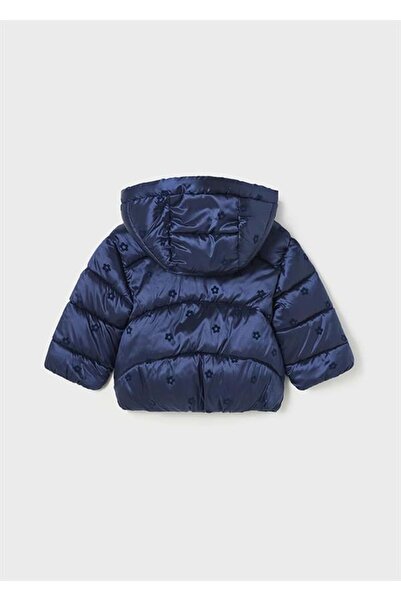 MAYORAL Kız Bebek Çiçek Baskılı Parlak Dolgulu Mont