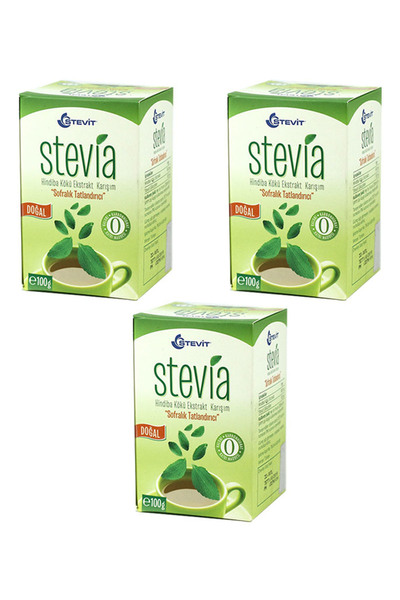 Balen (STEVİT) Stevia Hindiba Kökü Ekst. Karışım 100 gr X 3 Adet