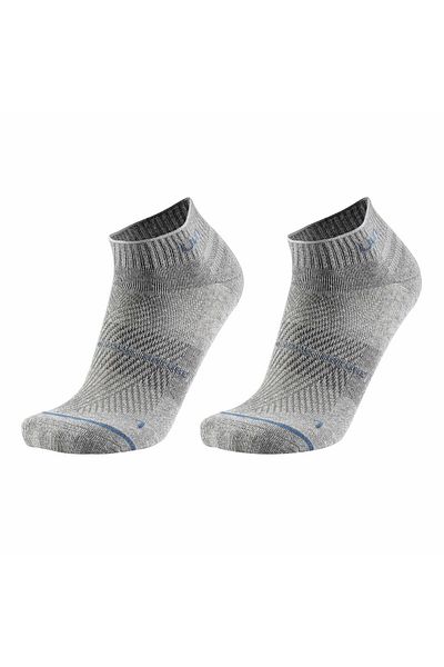 UYN Unisex Sneakersocken, 2er Pack - Everyday Low Cut Socks, Logo, einfarbig
