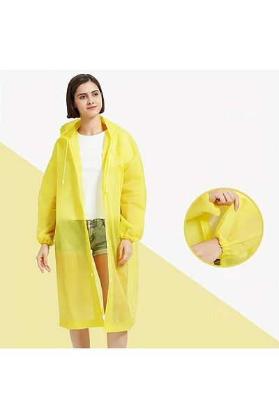 Kezban Tekstil Unisex Κίτρινο Eva Fabric Αδιάβροχο Αδιάβροχο