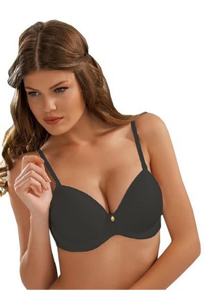 Le Jardin 9700 Diana Single Bra Μαύρο (χωρίς επένδυση)