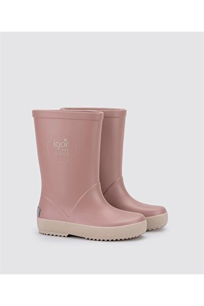 IGOR İgor Kışlık Çocuk Splash Dk Rosa-Beige Kar Botu