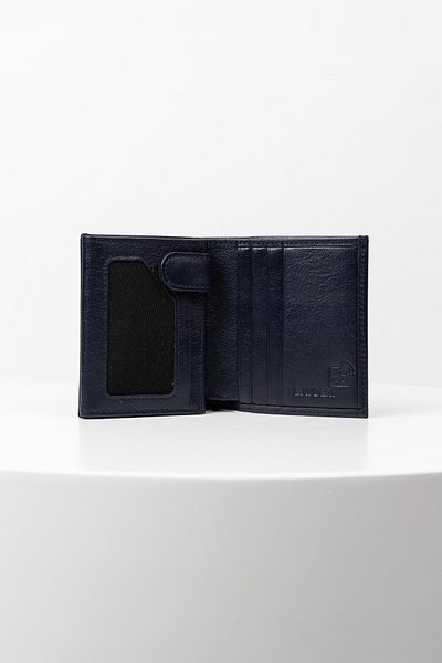 BAYDERİ Santo Genuine Leather Men's Wallet with Small Excess Card Container