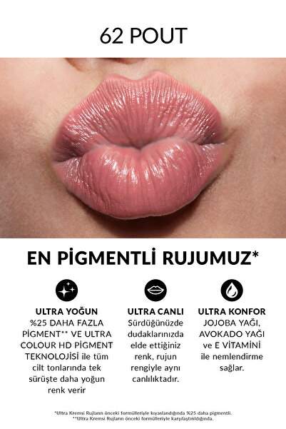 AVON Ultra Kremsi Ruj Pout