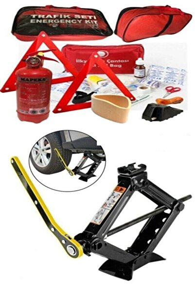 Genel Markalar Trafik Seti Ve Araba Kaldırması Kirikosu 1,7 Ton Makas Cırcırlı