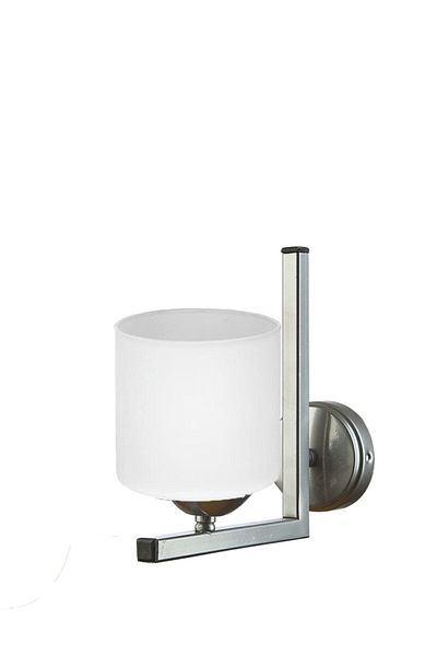 Ömür Avize Mostar White Glass Gray Sconce