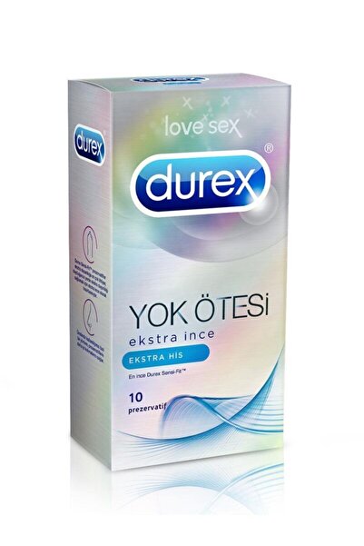 Durex Prezervatif Yok Ötesi Ekstra His 10'lu