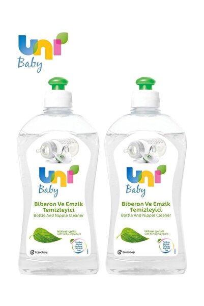 Uni Baby Biberon Ve Emzik Temizleyici 500 ml X 2 Adet