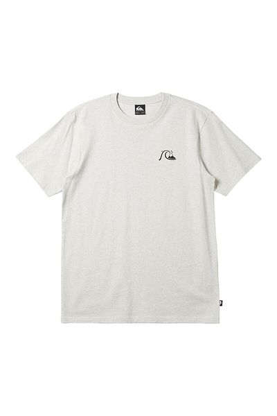 Quiksilver Ανδρικό λευκό μπλουζάκι Qs Bubble Logo Dna Ανδρικό μπλουζάκι Aqyzt09598