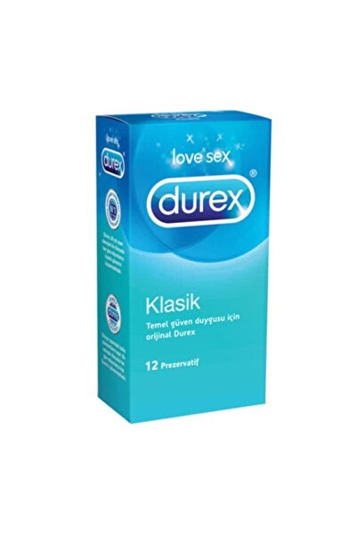 Durex Prezervatif Klasik 12li