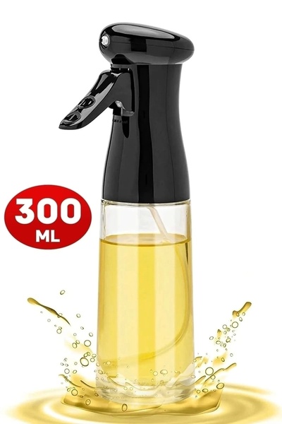 chef desing Sprey Yağdanlık Püskürtmeli Cam Şişe Zeytin Yağı Sirke Soya Sosu Yağdanlığı