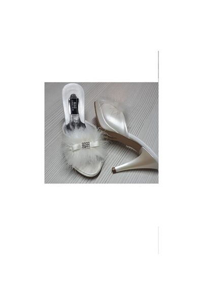 GC Ecru Women's House Slippers - 175 Model