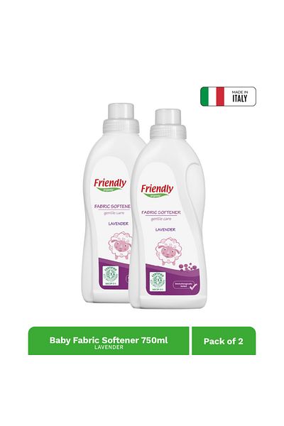 Friendly Organic Fragrance Free Baby Bottle & Feeding Utensil Wash 500ml ,  Pack of 2